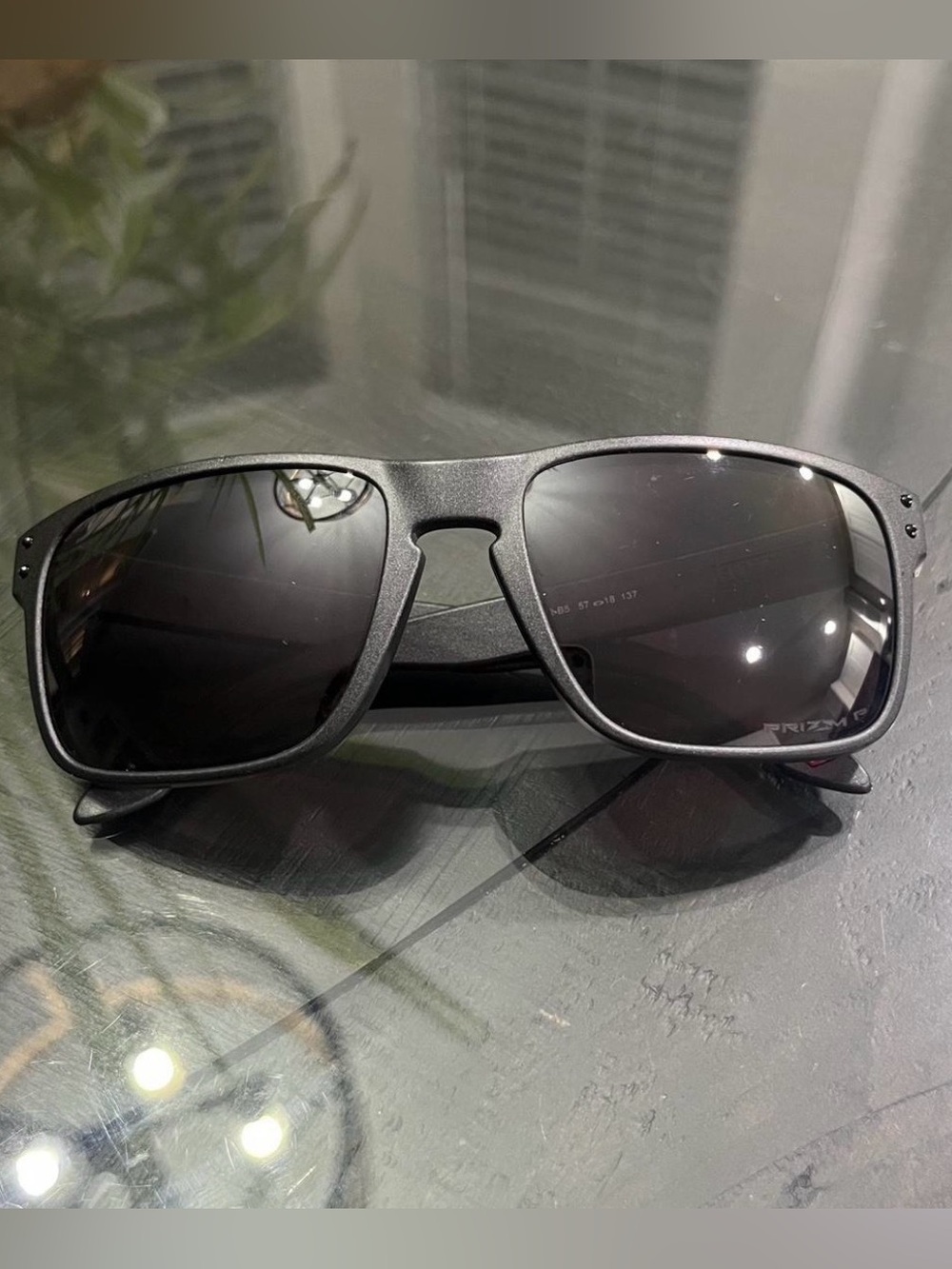 Oakley Men’s Black Sunglasses with Dark Lenses